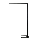 LED-Büro-Stehleuchte, Up/Down, UGR<16, CRI98, dimmbar, 45 W, 1940 x 40 x 1050 mm, 3500 lm, schwarz