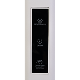 LED-Büro-Stehleuchte, Up/Down, UGR<16, CRI98, dimmbar, 60 W, 1887 x 840 x 370 mm, 3500 lm, weiß