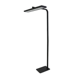 LED-Büro-Stehleuchte, Up/Down, UGR<16, CRI98, dimmbar, 60 W, 1700 x 840 x 250 mm, 3500 lm, schwarz