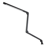 LED-Schreibtischlampe mit Clip, in Schwarz, dimmbar, 5 Farbtemperaturstufen, 10 W, 450 lm, klemm- und verstellbare Monitorlampe