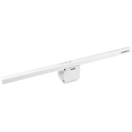 Monitor Lampe in Weiß, Touch Control, 50 cm, 5 W Leistung, Lichtfarbe und Helligkeit einstellbar, Bildschirmlampe.