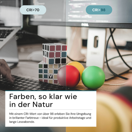 LED Büro-Stehleuchte DUO, Up/Down, 120W, 8500 lm, 4000 K (neutralweiß)