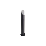 Moderne Wegeleuchte, schwarz, GU10 Fassung, IP54, Aluminium, mit Erdspieß, Höhe 52 cm.