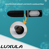 Zeitlose Wandleuchte, Innen/Außen, schwarz, GU10 Fassung, IP44, Aluminium.