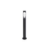 Zeitlose Wegeleuchte, schwarz, GU10 Fassung, IP44, Aluminium, mit Erdspieß, Höhe 60 cm.