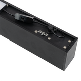 3er-Pack LED Büro-/Tresenleuchte Up&Down, schwarz, 120 cm, 30 W, 3600 lm, UGR<19, 3000-6500 K (CCT), LIFUD Netzteil, erweiterbar, Aluminium.