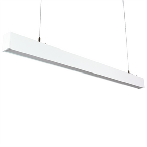 LED Büro-/Tresenleuchte Up&Down, weiß, 120 cm, 30 W, 3600 lm, UGR<19, 3000-6500 K (CCT), LIFUD Netzteil, erweiterbar, Aluminium.