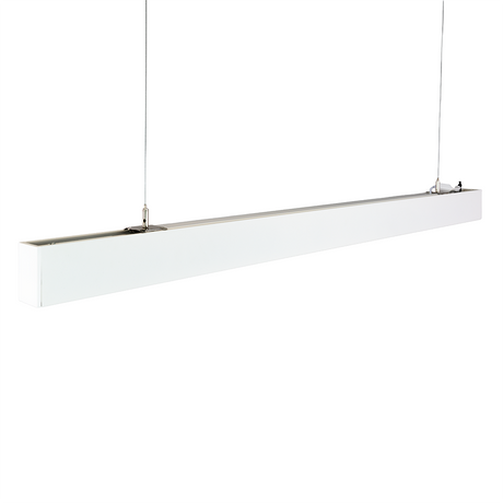 6er-Pack LED Büro-/Tresenleuchte Up&Down, weiß, 120 cm, 30 W, 3600 lm, UGR<19, 3000-6500 K (CCT), LIFUD Netzteil, erweiterbar, Aluminium.