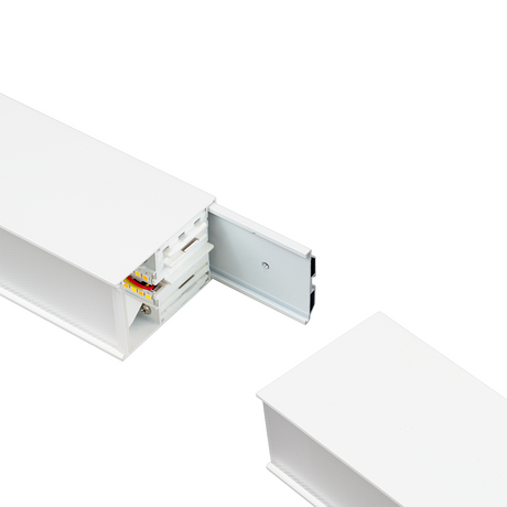 3er-Pack LED Büro-/Tresenleuchte Up&Down, weiß, 120 cm, 30 W, 3600 lm, UGR<19, 3000-6500 K (CCT), LIFUD Netzteil, erweiterbar, Aluminium.