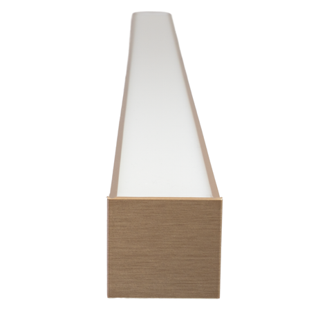 LED Büro-/Tresenleuchte, in Champagner Gold, 120 cm, 40W, 4800 lm, 3000-6500 K (CCT), EAGLERISE Netzteil