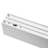 LED Büro-/Tresenleuchte, in Weiß, 120 cm, 40W, 4000 lm, 3000-6500 K (CCT), LIFUD Netzteil, erweiterbar, Aluminium