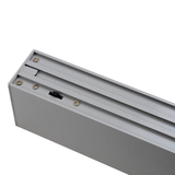 LED Büro-/Tresenleuchte, in Grau, 120 cm, 40 W, 4000 lm, 3000-6500 K (CCT), LIFUD Netzteil, erweiterbar, Aluminium