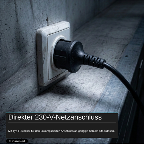 Netzkabel Typ F für LX700110, LX700111, LX700112.