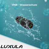 Kabelschnellverbinder 3-polig, IP68-wasserdicht, 450V, 24A