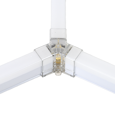 Y-Verbinder für HexaForm Leuchten, 120°, Steckverbinder.