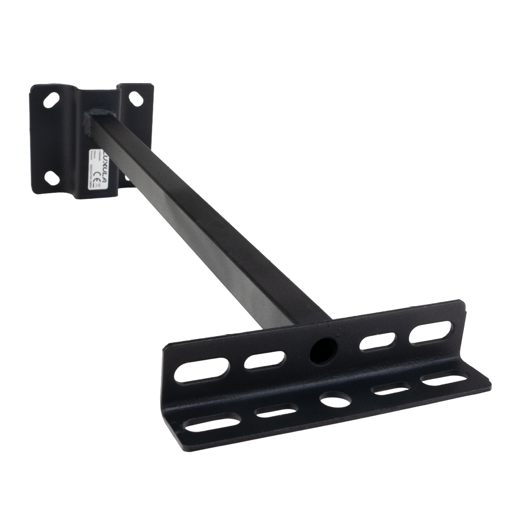 Wandhalterung für Fluter, Ausleger, 150x500mm, schwarz