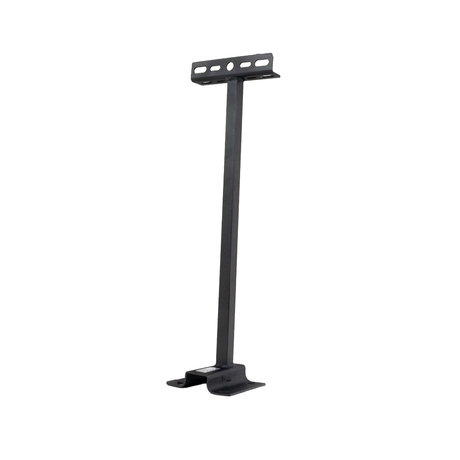 Wandhalterung für Fluter, Ausleger, 150x500mm, schwarz