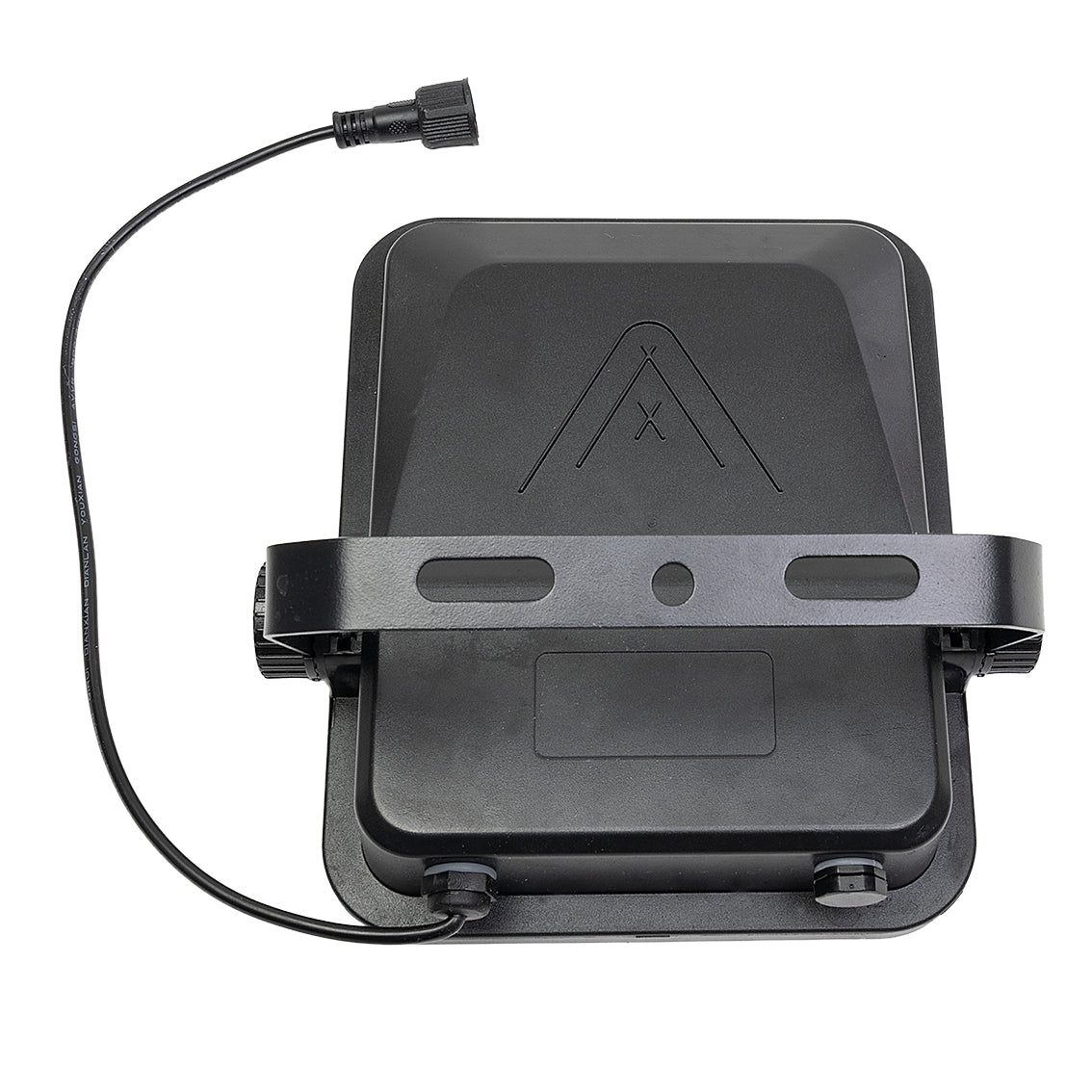 Solarstrahler, LED-Fluter, Solar mit Akku, 15W, 1650lm, 6500K, IP65, schwarz