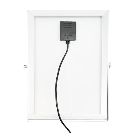 Solarstrahler, LED-Fluter, Solar mit Akku, 15W, 1650lm, 6500K, IP65, schwarz