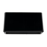 Solar LED Wandleuchte Außen, 2-flammig, 3 Lichtfarben einstellbar (CCT), IP54-wasserdicht, mit Akku, lange Leuchtdauer, Gartenleuchte