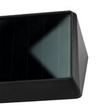 Solar LED Wandleuchte Außen, 2-flammig, 3 Lichtfarben einstellbar (CCT), IP54-wasserdicht, mit Akku, lange Leuchtdauer, Gartenleuchte