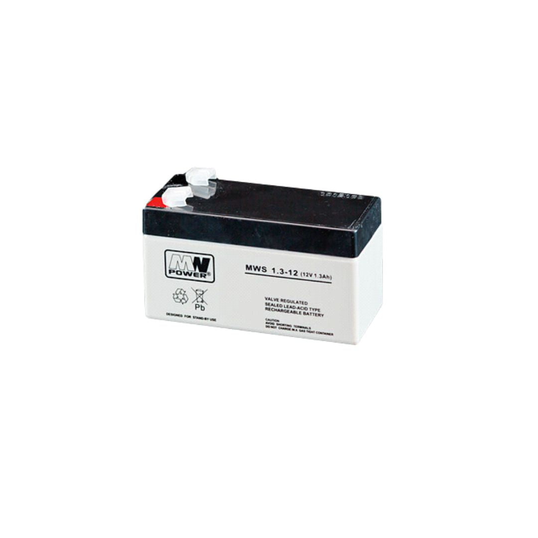 Blei-Vlies-Akku, 12 V, 1,3 Ah