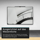 Monitor Lampe in Schwarz, Touch Control, 50 cm, 5 W Leistung, Lichtfarbe und Helligkeit einstellbar, Bildschirmlampe.