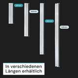 LED-Unterbauleuchte, schwenkbar, mit Schalter, 115 cm, 16 W, 1600 lm, einstellbare Lichtfarbe, dimmbar, erweiterbar, Küchen- und Schrankbeleuchtung