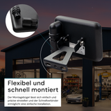 LED-Fluter mit Schnellverbinder, 20 W, 4000 K (neutralweiß), 1900 lm, schwarz, IP65