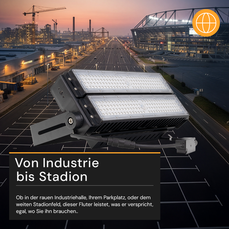 LED Stadion Fluter, 200 W, 26000 lm, 5000 K, IP65