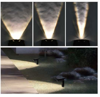 6er-Pack Solar Gartenstrahler, mit verstellbarem Lichtwinkel, 8 Stunden Leuchtdauer, 4000 K (neutralweiß), IP54-Wasserdicht, Gartenspot.