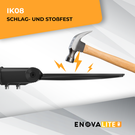 LED-Straßenleuchte, 150 W, 21000 lm, 5000 K (neutralweiß), IP65.