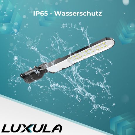 LED Straßenleuchte, SLIM, 100 W, 12000 lm, 5000 K (neutralweiß), IP65, Wand- und Mastmontage.
