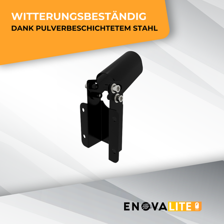 Straßenleuchten Adapter, Wandmontage, flex, 52-60 mm.
