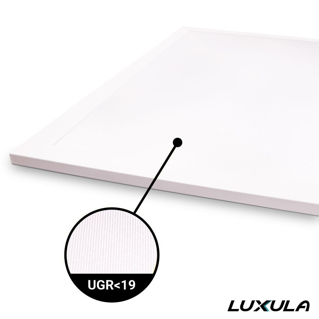 2er Pack LED Panel, 62x62 cm, UGR<19, 36W, 3600lm, 4000K.