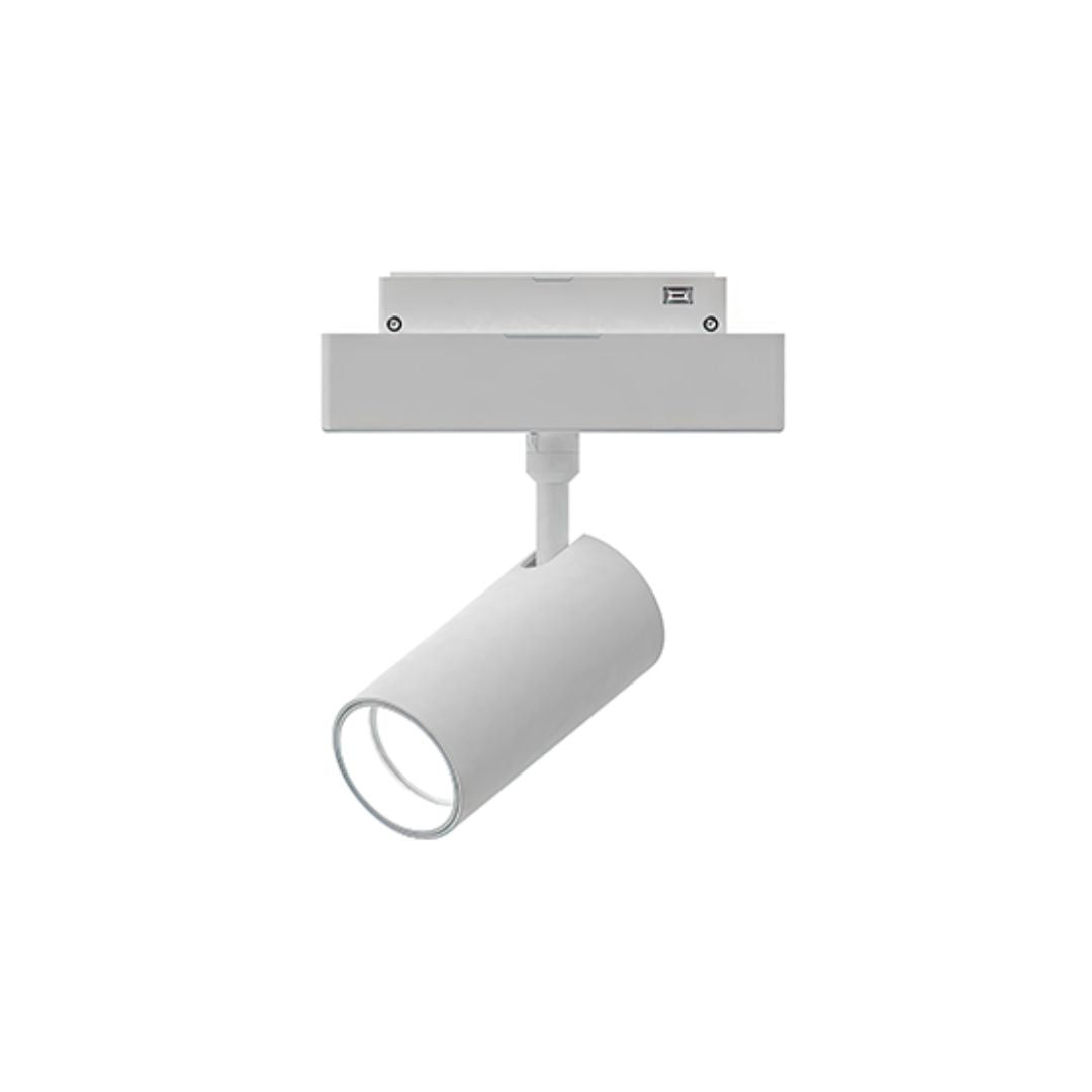 3-Phasen-Schienen-Spot, magnetisch, M35, 20 W, 15°, 1600 lm, 4000 K, weiß.