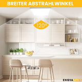4er Pack LED Panel, 60x60 cm, 36 W, 3600 lm, 4000 K,Philips Driver.