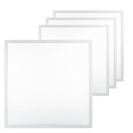 4er Pack LED Panel, 62x62 cm, 36 W, 3600 lm, Rasterdeckenleuchte, 4000 K, inkl Philips Netzteil.