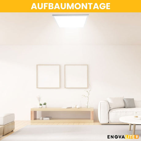 4er Pack LED Panel, 62x62 cm, 36 W, 3600 lm, 6000 K, UGR<19, Philips Driver.