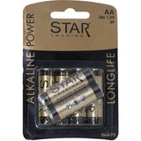 6er Pack AA Batterien.
