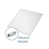 6er Pack LED-Panels, 36 W, 62x62 cm, 6000K.