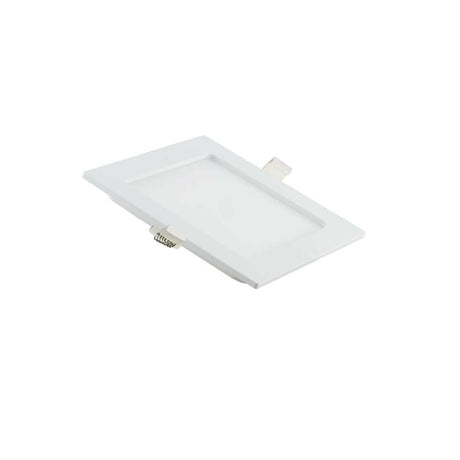 6er Set LED CCT Downlight, 24W, 2565 lm, 220x32mm, 3000-4000-6000K einstellbar, mit Diffusor, eckig.