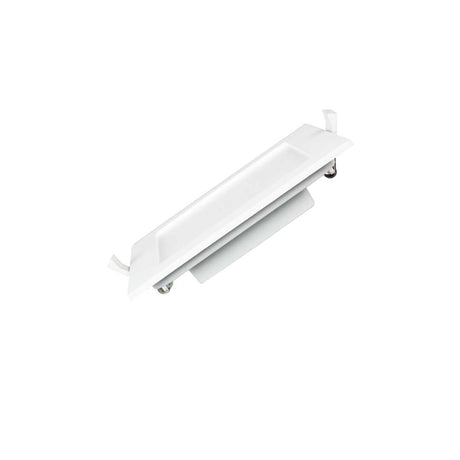 6er Set LED CCT Downlight, 6W, 525 lm, 115x32mm, 3000-4000-6000K einstellbar, mit Diffusor, eckig.