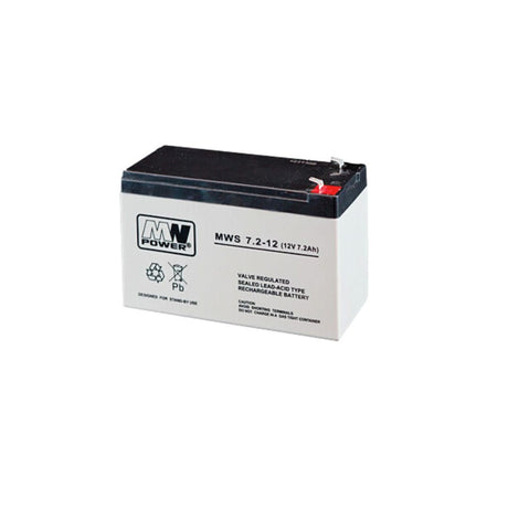 Blei-Vlies-Akku, 12 V, 7,2 Ah.