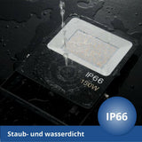 CCT LED Fluter, 150 W, 15.000 lm, 3000K-6000K, IP66.