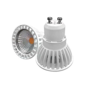 COB LED GU10 Leuchtmittel, 6W, 230V, 50°, 480 lm, 6000 K.
