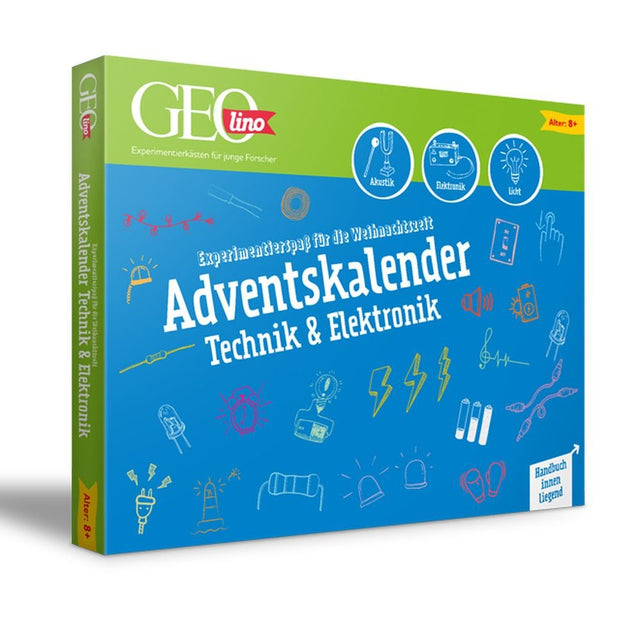 GEOlino Adventskalender Technik & Elektronik.