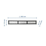 HighBay, linear, 150 W, 18000 lm, Hallenleuchte, IP65, 5000 K.