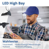 HighBay, linear, 200 W, 20000 lm, Hallenleuchte, IP44, 6000 K.