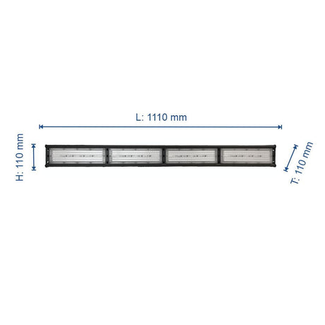 HighBay, linear, 200 W, 24000 lm, Hallenleuchte, IP65, 5000 K.